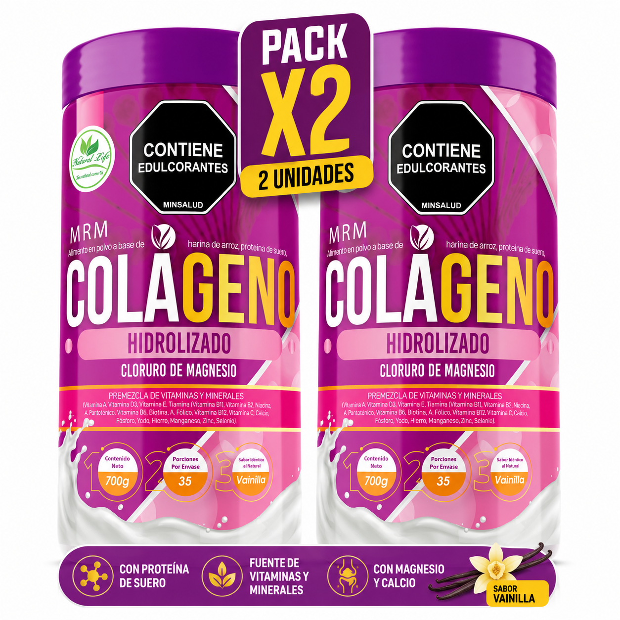 Colágeno Hidrolizado Natural Life